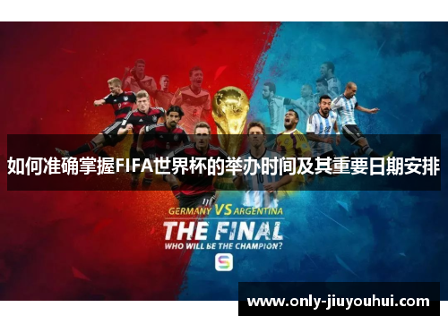 如何准确掌握FIFA世界杯的举办时间及其重要日期安排 如何准确掌握FIFA世界杯的举办时间及其重要日期安排